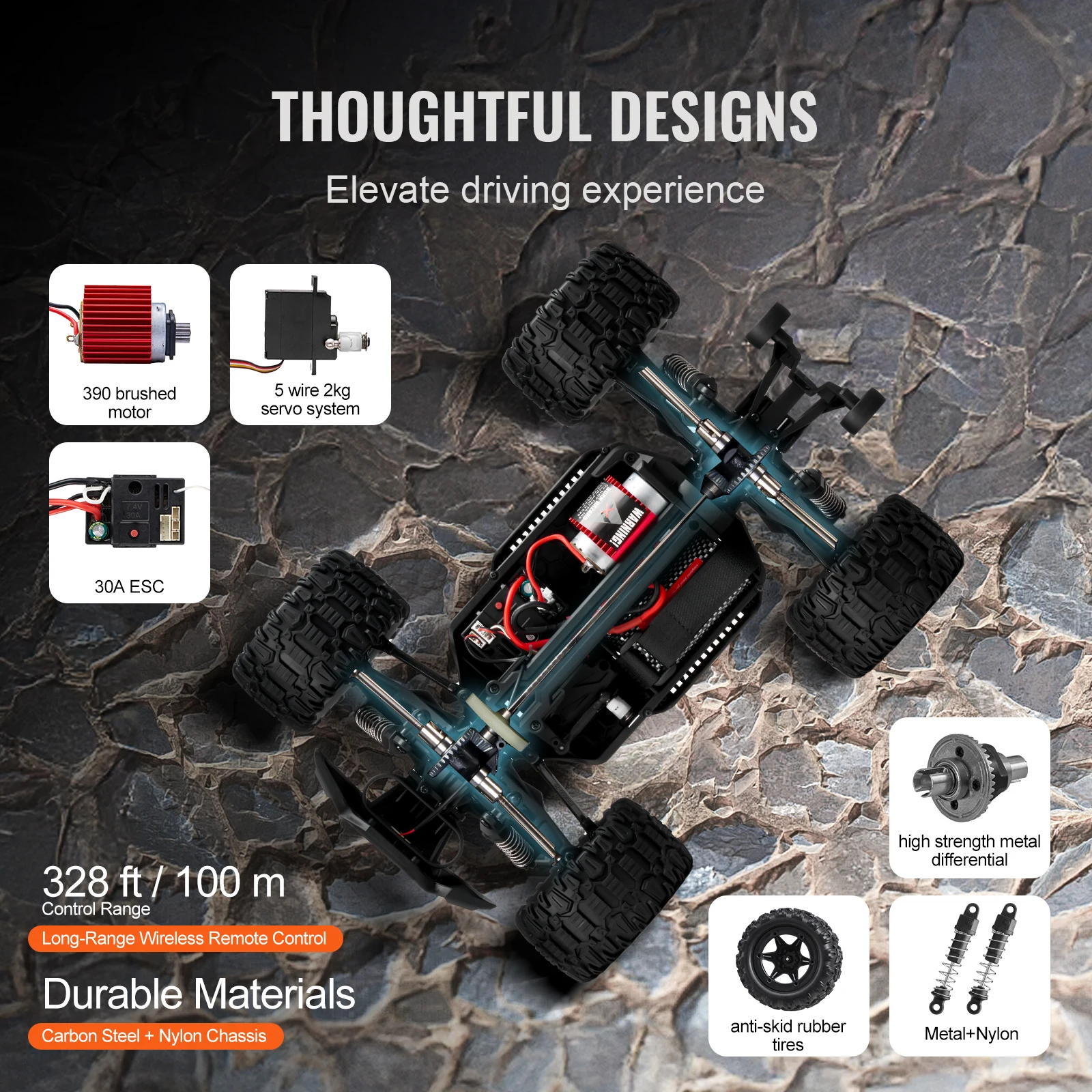 Remote Control Off Road Car 4WD RC Truck
