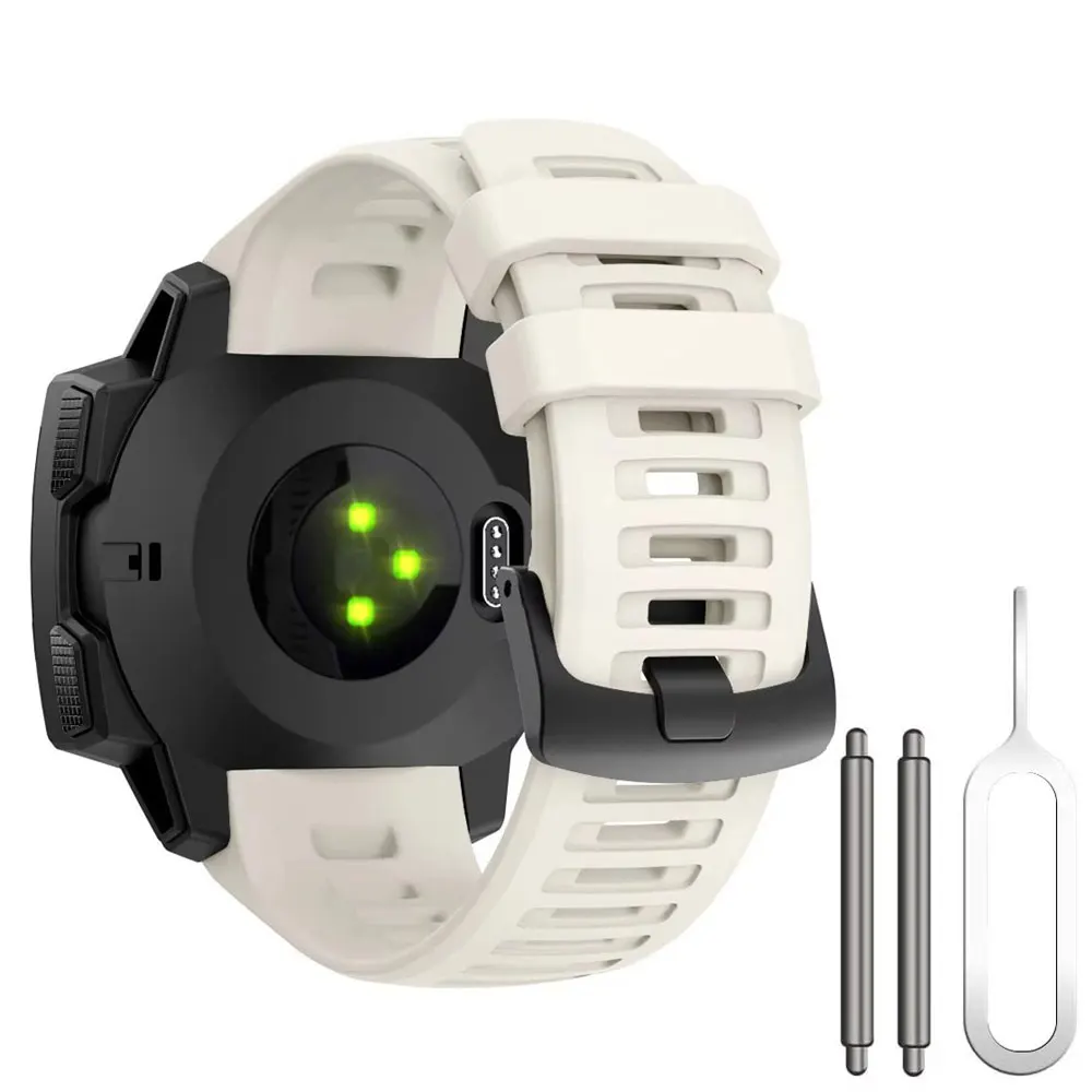 Silicone Strap 22mm Watchband Replacement Bracelet
