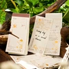 30 pcs Long note Memo Pad hot gold fantasy fairy tale ledger material paper message can be written flower fairy  6 models 1