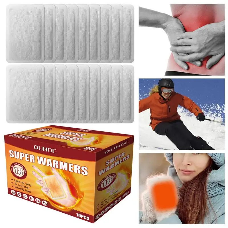 Up To 18 Hours Of Continuous Heat Safe Body Warmer Pack Winter Outdoor Home Warming Body Heat To Repel Cold Baby Patch Heating heated pads ginger heat compresses