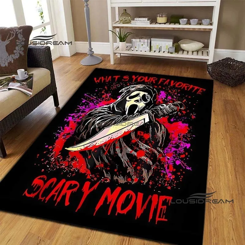 Halloween Carpets and Rug Horror movie Carpet Floor Mat Living Room Bedroom Decorate Large Area Soft Carpet Kids Room Rug 6