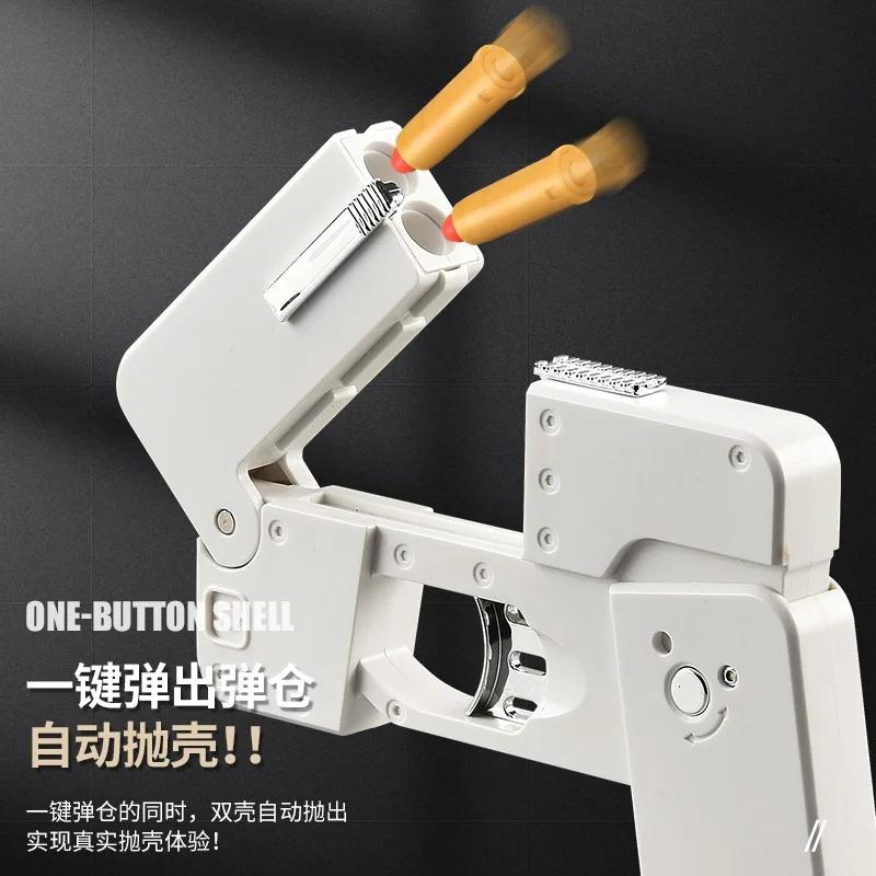 2024 New Popular Folding Mobile Phone Creative Deformation Folding Toy Gun Play Cool Phone 14 Pro Max Birthday Gift for Kids Adu 3