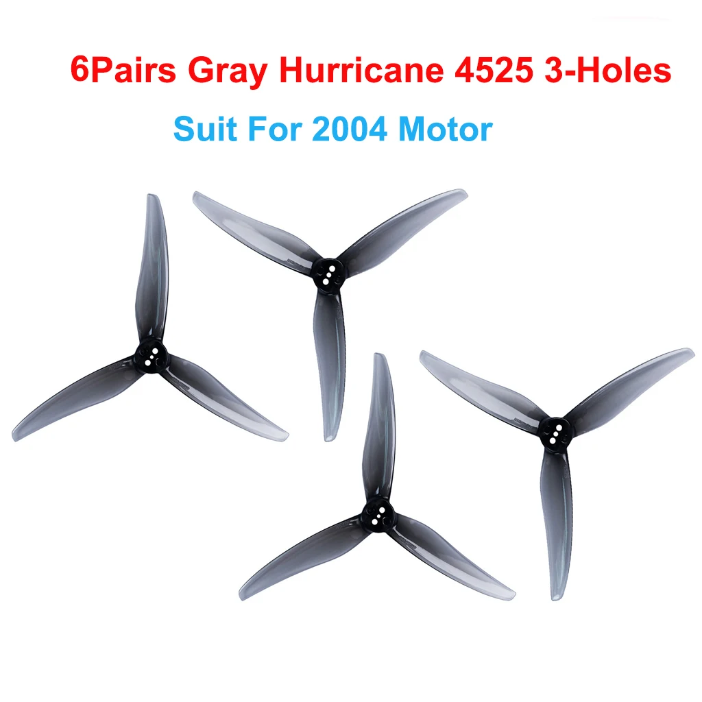 GEMFAN Hurricane Series 3-Blade FPV Racing Drone Propellers - CW/CCW