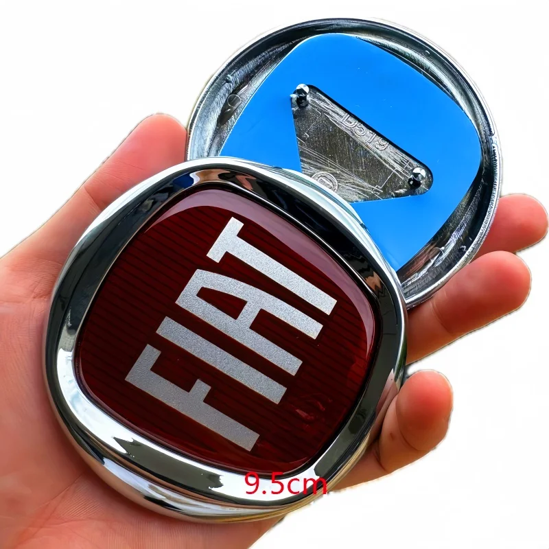 Car Emblem 95mm 3pin Car Front Hood Fiat Grille Accessories for FIAT Grande Punto etc.