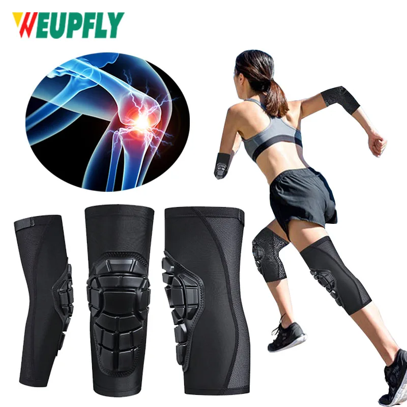 

1Pcs Youth Children Basketball Knee Sleeves, Elbow Pads, Anti-Collision Long-Legged Knee Pads, Football Bicycle Protective Gear