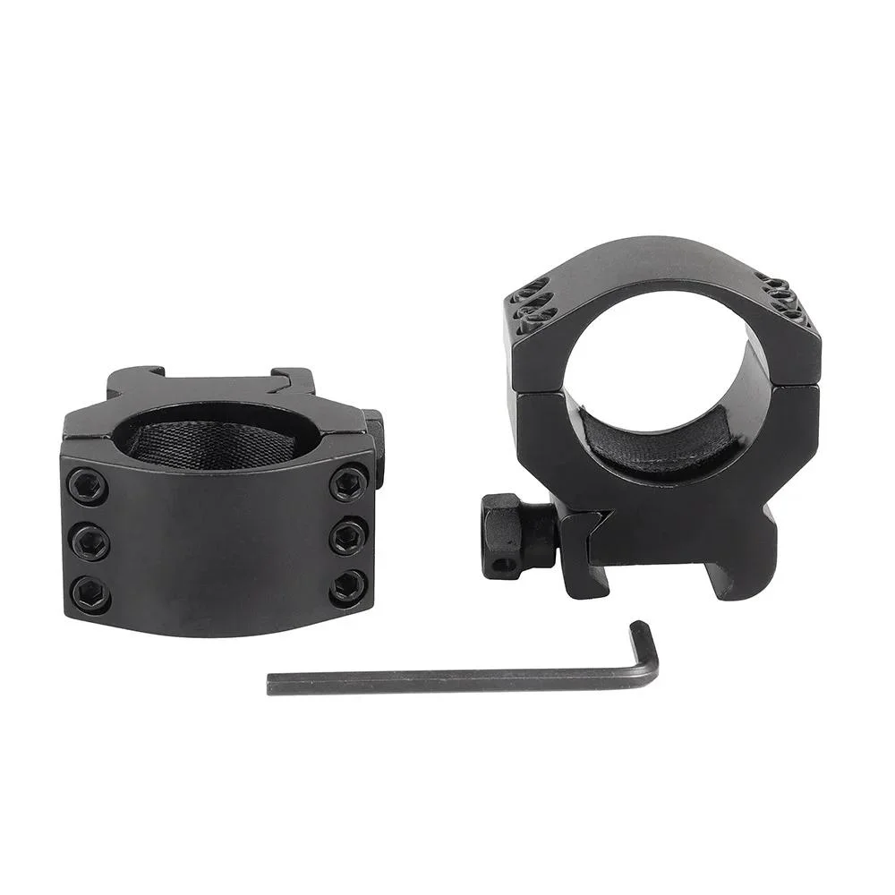 QD scope mount rail picatinny flashlight mount 20mm scope rings hunting accessories man three-nail split bracket
