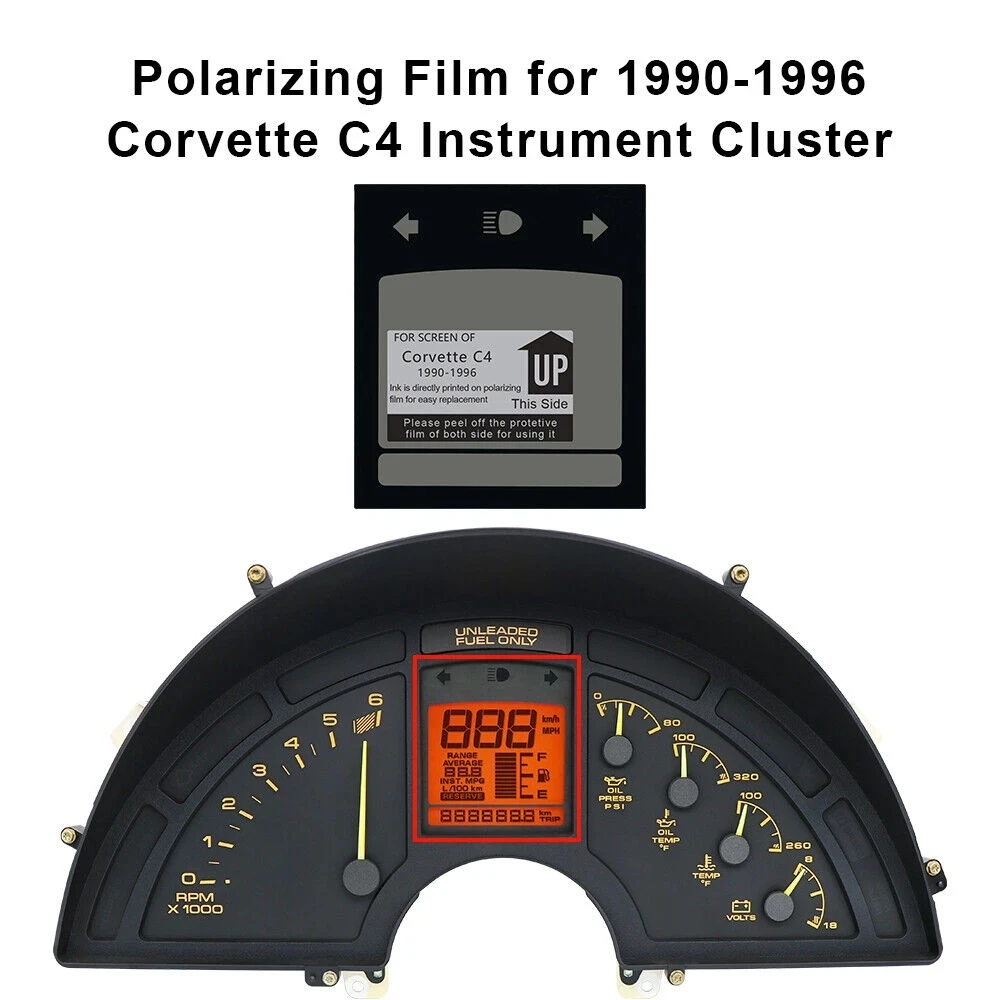 

Polarizing Film for 90-96 Corvette C4 Instrument Cluster B002 B020