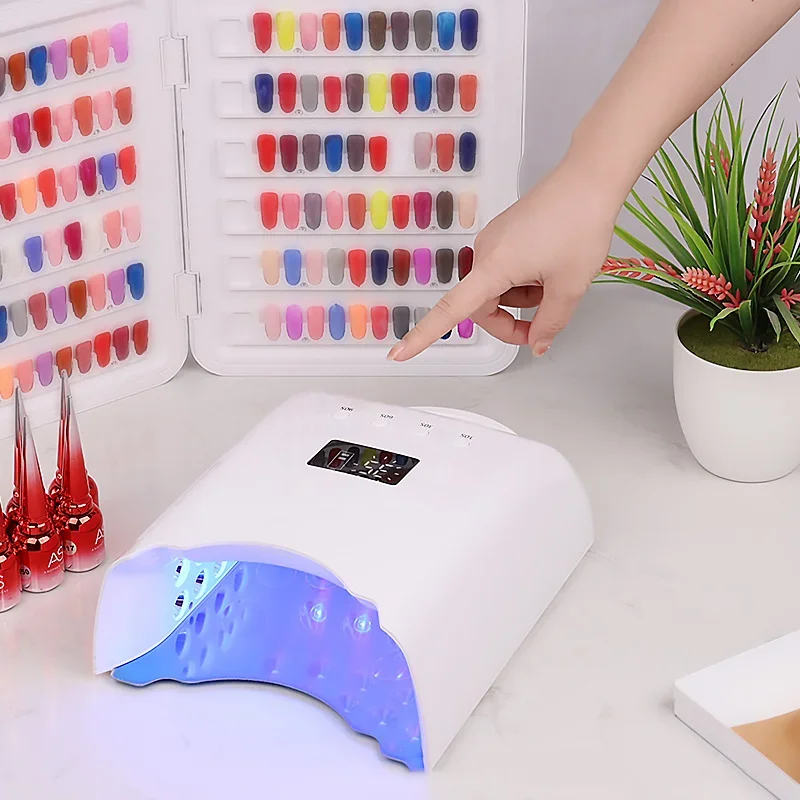 Rechargeable Nail UV Lamp 78W Wireless Gel Polish Dryer Pedicure Manicure Light Cordless LED Machine UV Light for Nails 4