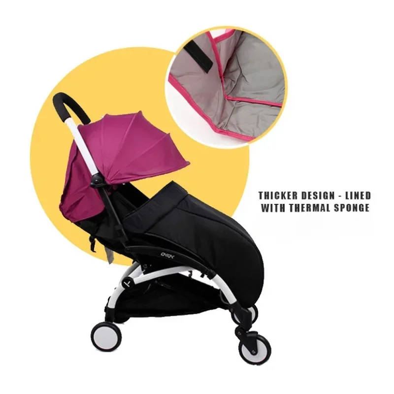 Baby Carriage Winter Cover Pram Sleeping Bag Child Seat Footmuff Thick Cotton Mat for Stroller Accessory Baby Stroller Footmuff