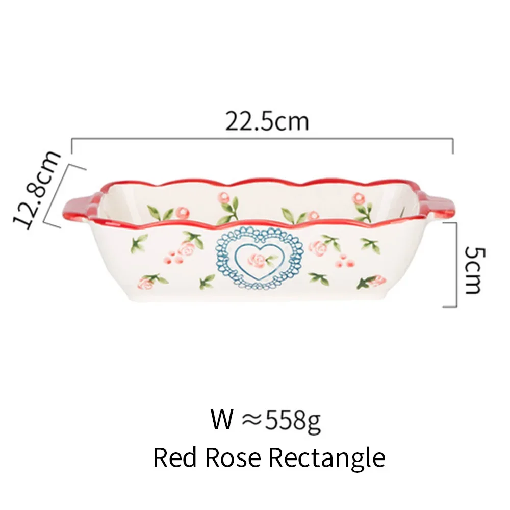 Red rose rectangle