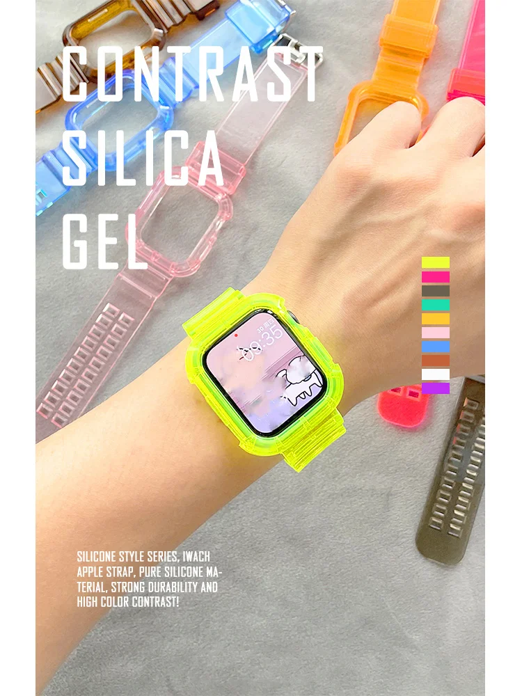 Apple watch ̽ + Ʈ  ۸ 41mm 49mm 40 44mm 42 ׼ Ǹ  , iWatch 6 SE 7 ̽