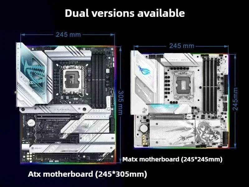 데스크탑 컴퓨터 메인보드 발광 패드 5v 3핀 ARGB AURA Sync PC 장식 액세서리