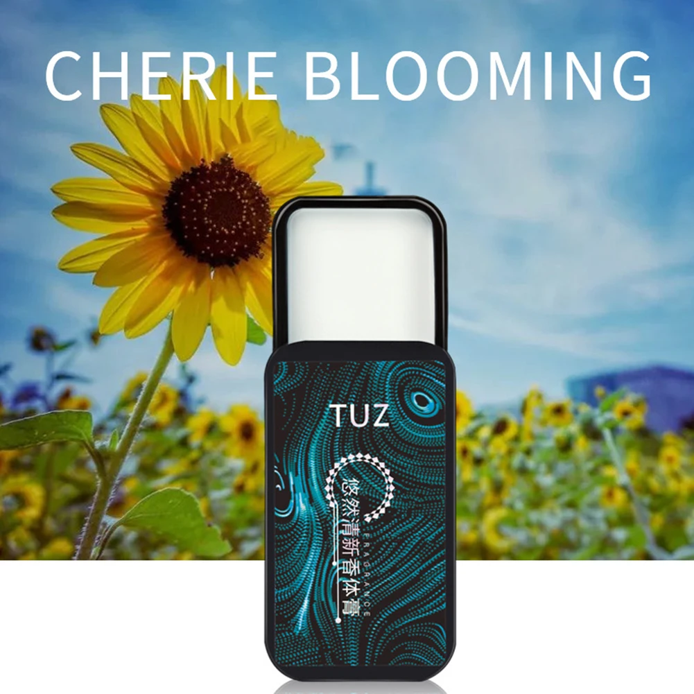 Solid Perfume Essential Oil Balm 1/3PCS Portable for Women Men Fresh Natural Longlasting Deodorant