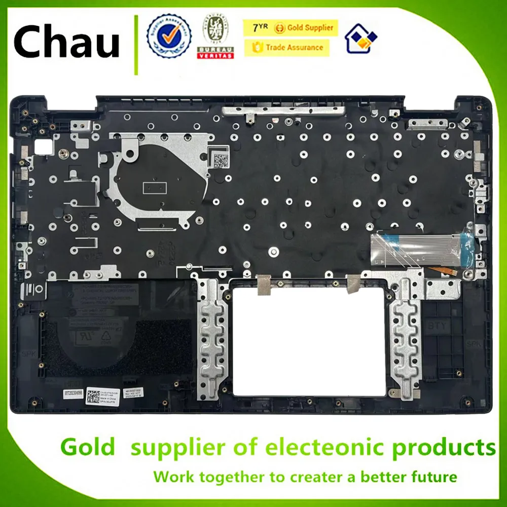 Tampa Superior para Dell Palmrest Teclado dos Eua Dell Latitude 3520 E3520 0djp76 Djp76 Novo - Imagem 3
