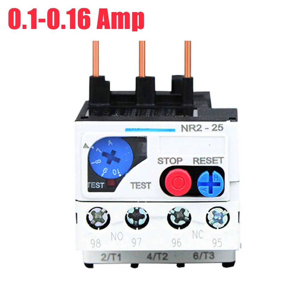 

Thermal Overload Motor Relay 3 Phase 690V AC 50Hz/60Hz Plug-in With Indicator Light For CJX2 Series Contactors