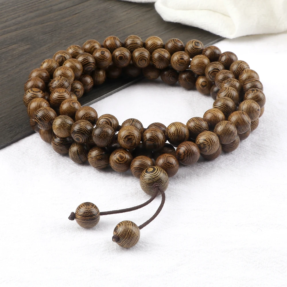 How to Make a Buddhist Prayer Beads Bracelet with Turquoise and Nylon  Thread- Pandahall.com