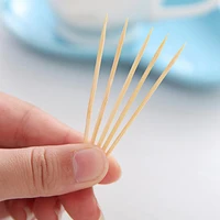 Bamboo Toothpick Disposable Natural Toothpick Portable Family Restaurant Fruit Household Durable ToothSticks Kitchen Accessories 5