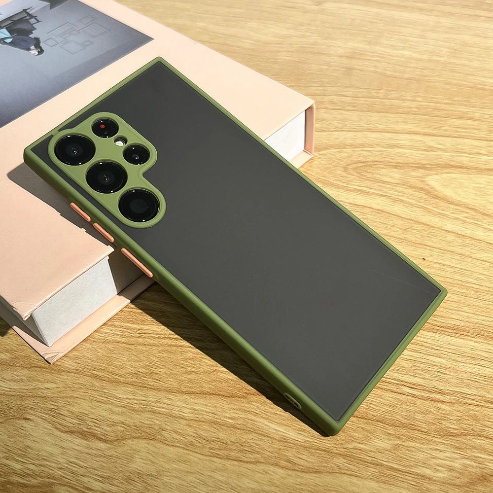 Luxurious Shockproof Silicone Phone Case - Skin Feel Back Cover