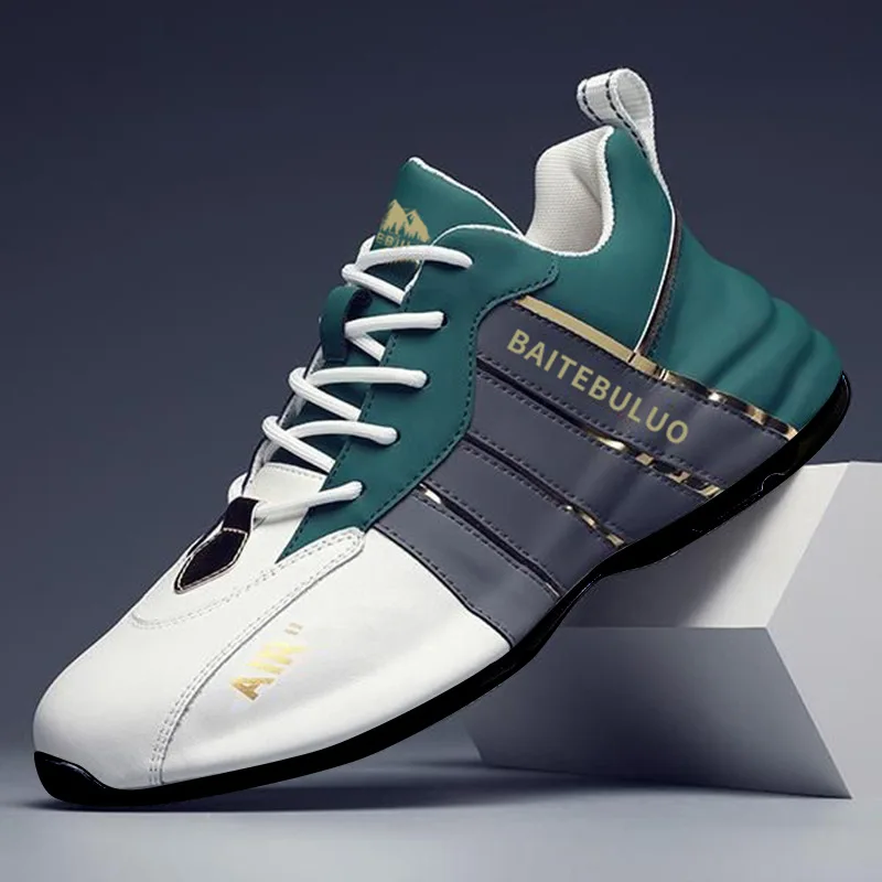 Men Fashion Casual Shoes Mens Outdoor Breathable Sneakers Antislip Wear-resisting Lightweight Comfortable Lace Up Sports Shoes