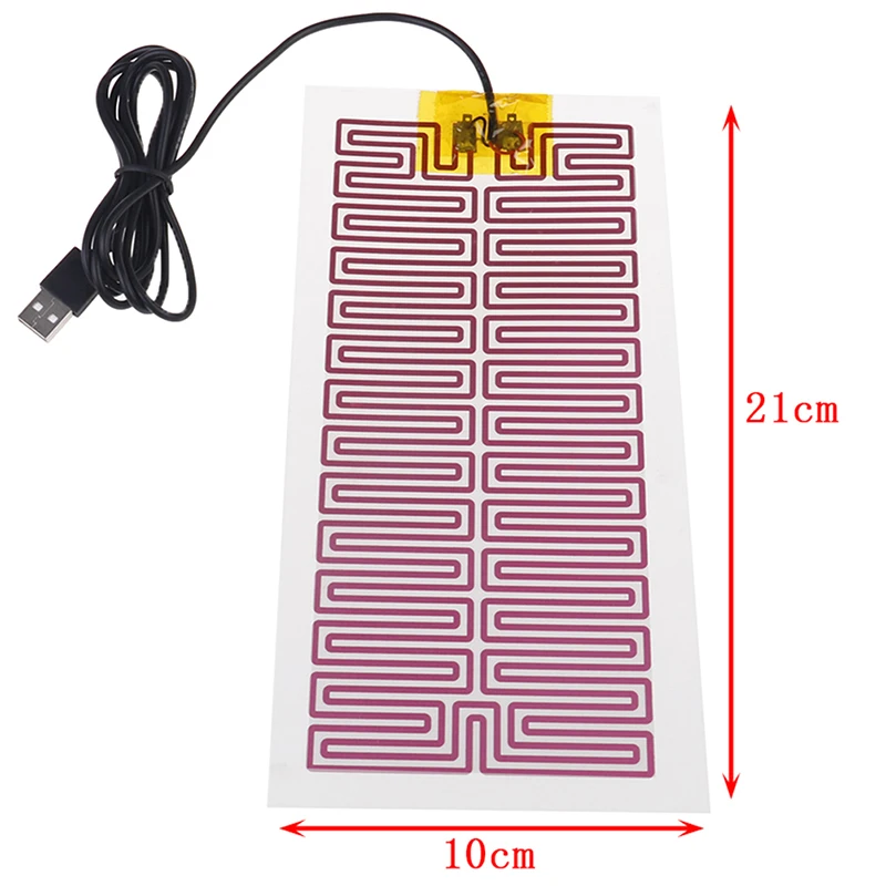 Heated Pads 1pc Portable Warm Plate USB Heating Heater Plate for Mouse Pad Shoes Golves heated pads
