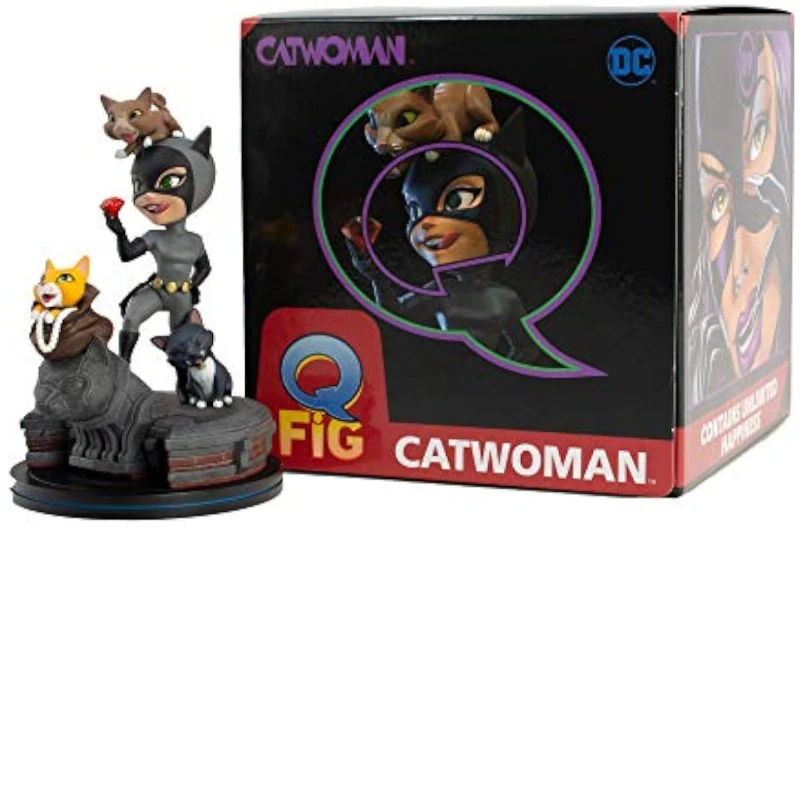Quantum Mechanix Abysse Corp_Fig Qmx Catwoman Q-Fig Elite Collezione Regalo Per Ragazzi