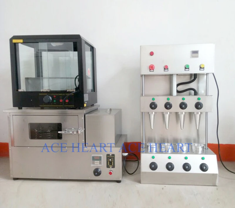 Description Picture 5 of itemFour Heads Pizza Cone Machine For Sale