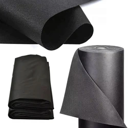 Eco - Friendly Black Weed Barrier Fabric for Garden and Lawn Protection (Length - 5M)