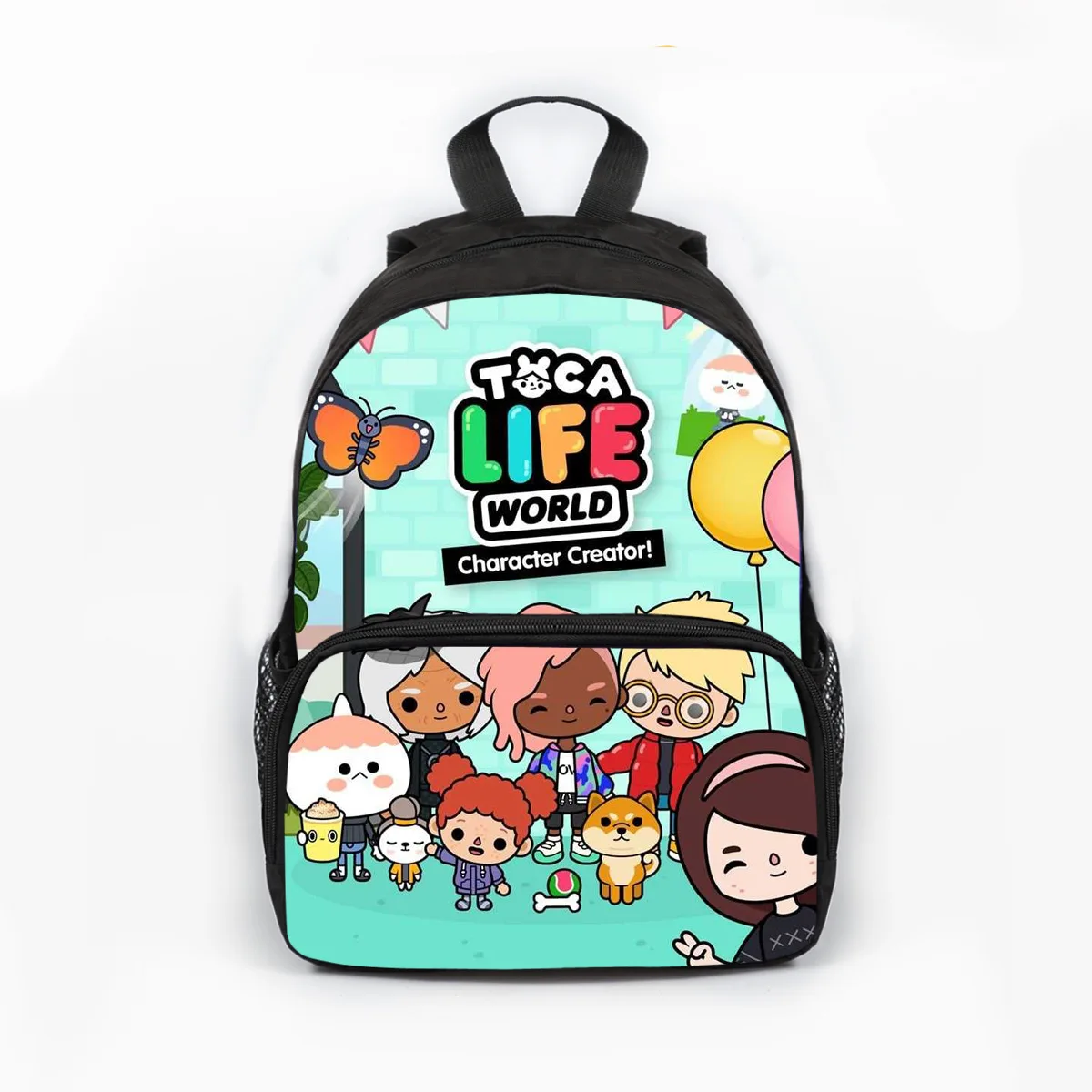 Toca Boca Life World Backpack Students Bookbag kids Mochila Cartoon Anime  School Bags Teens boy girl 3D Toca Life World Knapsack - AliExpress