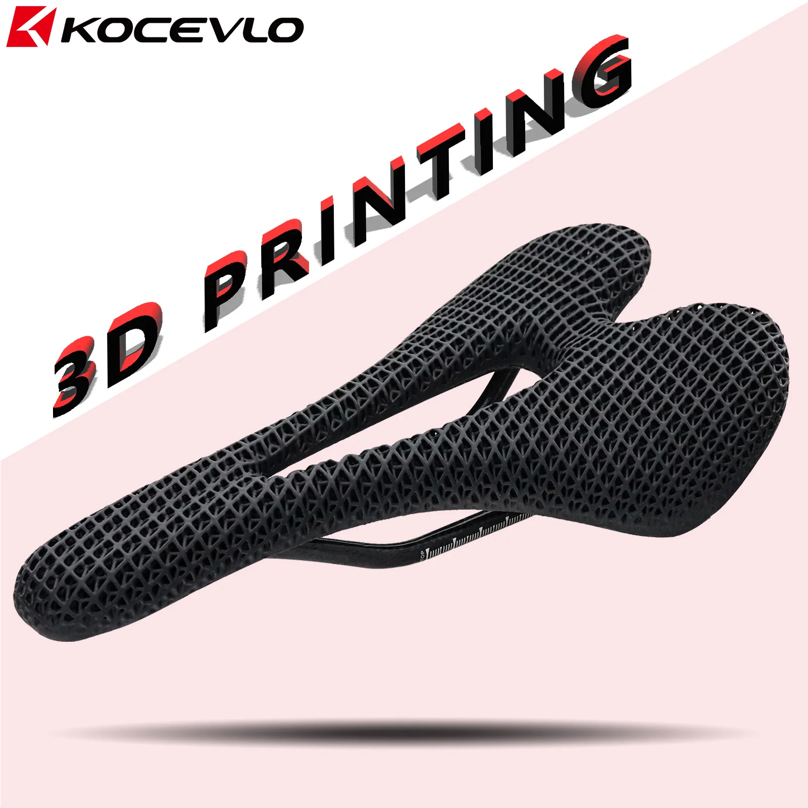 KOCEVLO 3D プリント自転車サドルカーボンファイバー中空快適な通気性 275*143 ミリメートルクラシックスタイル自転車サイクリングサドル KOCEVLO 3D プリント自転車サドルカーボンファイバー中空快適な通気性
