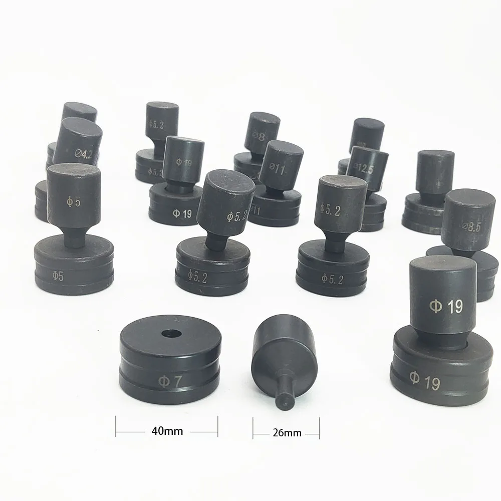 CH-70  Hydraulic Punching Round Hole Die Stainless Steel Punching Machine Hydraulic Punching Dies Manual Punch Mould 6
