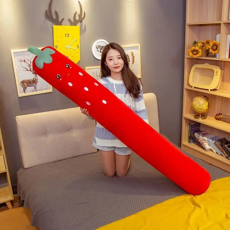 Charming Cylindrical Body Pillow - Soft Cartoon Side Sleeper with Detachable & Washable Cover