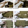Nylon Tactical Vest Body Hunting Carrier Airsoft Vest Molle Combat Camo Vests Lightweight Load Carry Portable Training Vest 6