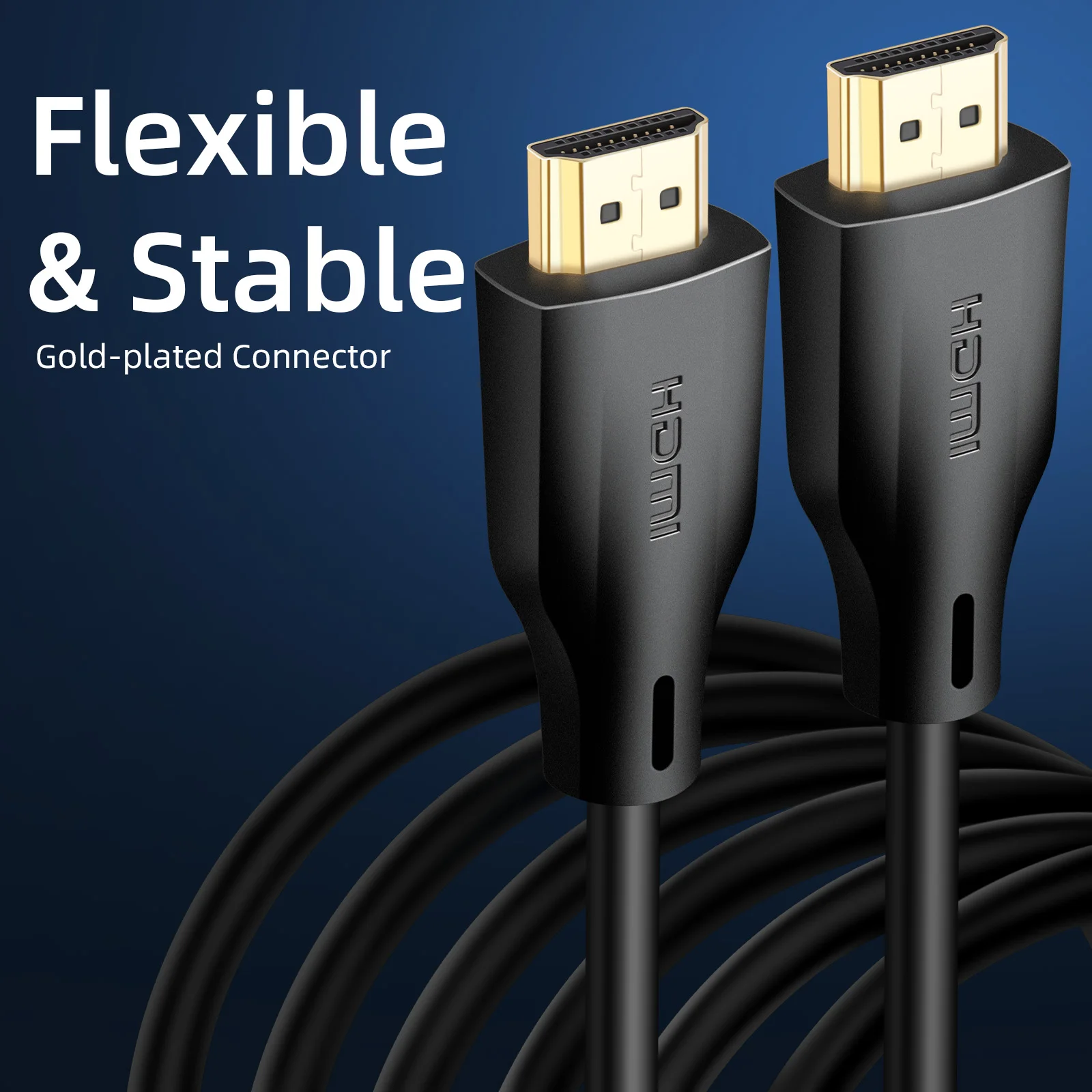 Ultra High-Speed 8K HDMI 2.1 Cable - 48Gbps for PCs, Laptops, TVs, and Smart Devices