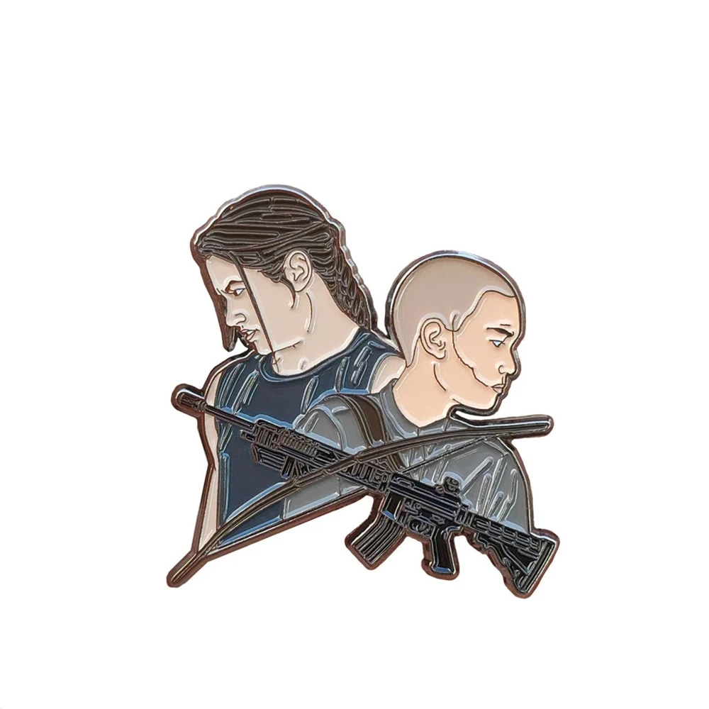 

Last of us Enamel Pin Figure Charactors Abby Lev Lapel Pin Metal Badge Jewelry Bulk