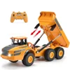 Double E 1/24 RC Truck Dumper A40G crawler Tractor 2.4Ghz Radio Controlled Car Model Engineering Car Excavator Toys For Boys 5