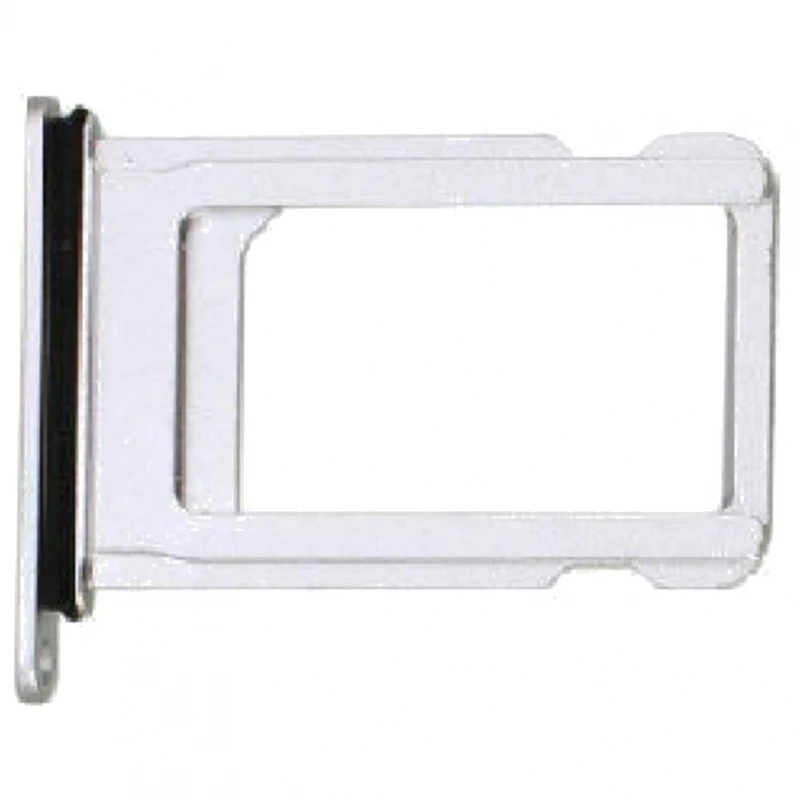 Vassoio Sim Per Iphone 8 / Se 2020 Adattatore Porta Carte Bianco Argento # Apple Iphone 8 (A1864 (Cdma), A1897 (Gsm), A1863, A1905, Iphone Edition, Ip