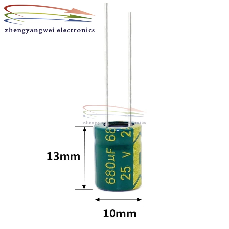 20pcs 10x13mm 35v470uf 25v680uf 6.3v1500uf 8x16 Aluminum electrolytic capacitors