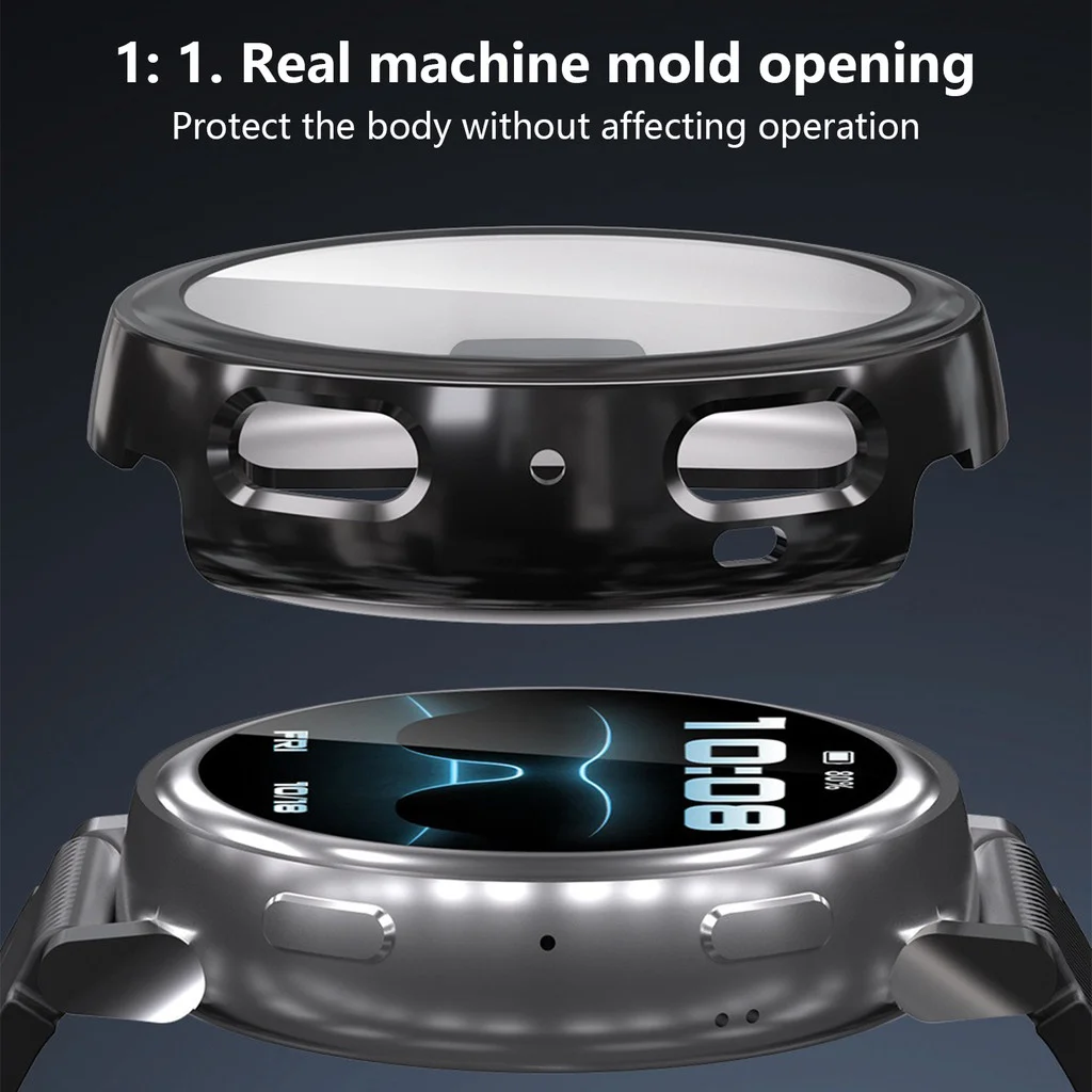 TPU All-Round Shockproof Smartwatch Screen Protector Case - Enhanced Protection Cover