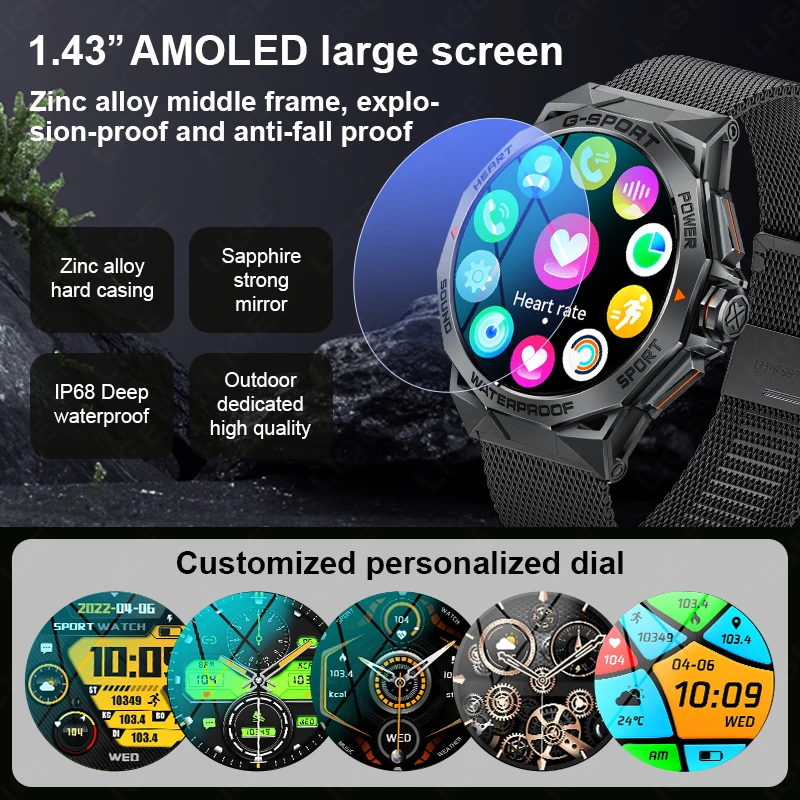 LIGE 466*466 HD ũ  Ʈ ġ,  ȭ, IP68   Ʈ ġ, ǰ ͸ , 2024 ǰ