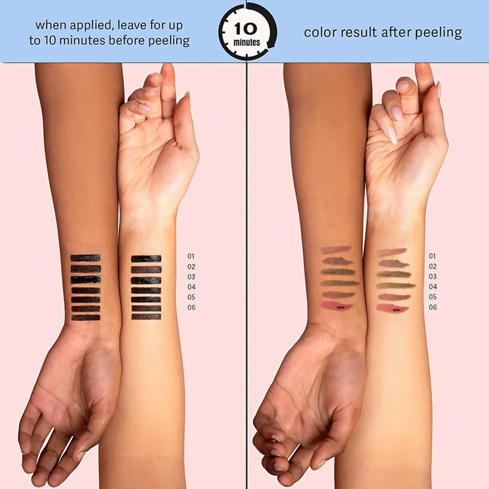 6 Colors Waterproof Lip Liner Peel Off Tattoo Lip Gloss Long Lasting Matte Tint Black Contour Tear-off Makeup Stain Cosmetic lip makeup lip tint lip stain