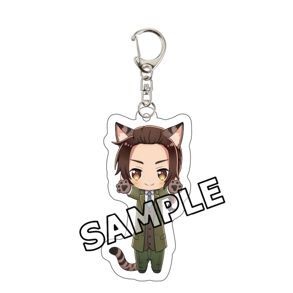 Axis Powers Hetalia Chibi 6CM Acryl-Schlüsselanhänger Anime-Anhänger Autoschlüsselanhänger Taschenanhänger Otaku-Fans Geschenk Sammlerstück Deko – Detail 15