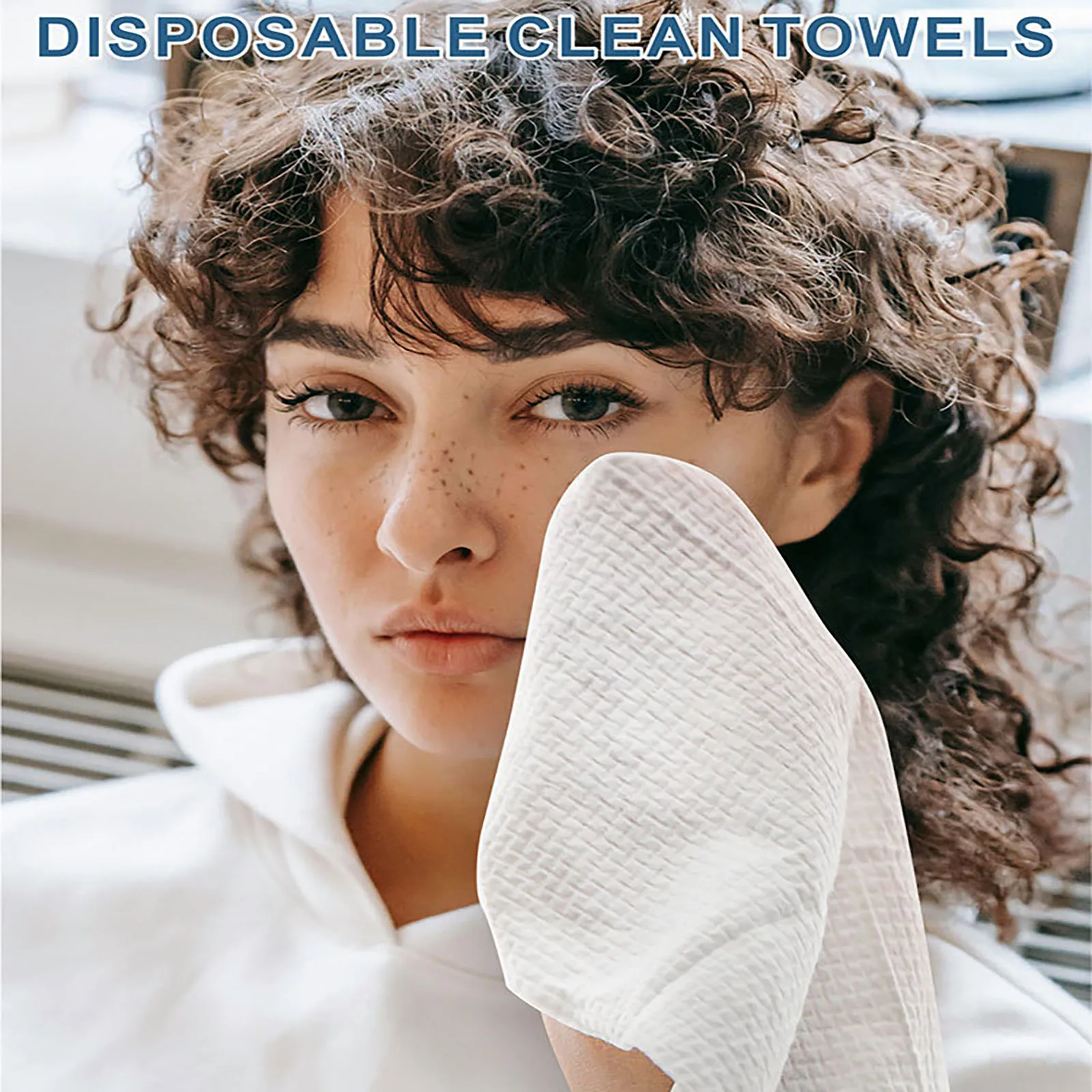 Disposable Face Wash Towel, Thick Cotton, Soft, Paper, Boxed 6