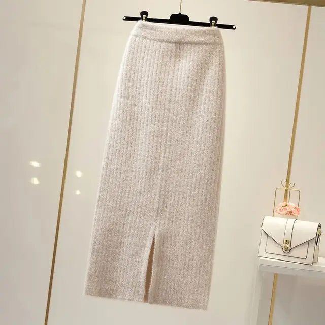 Pateekate Mink Velvet Skirt 1