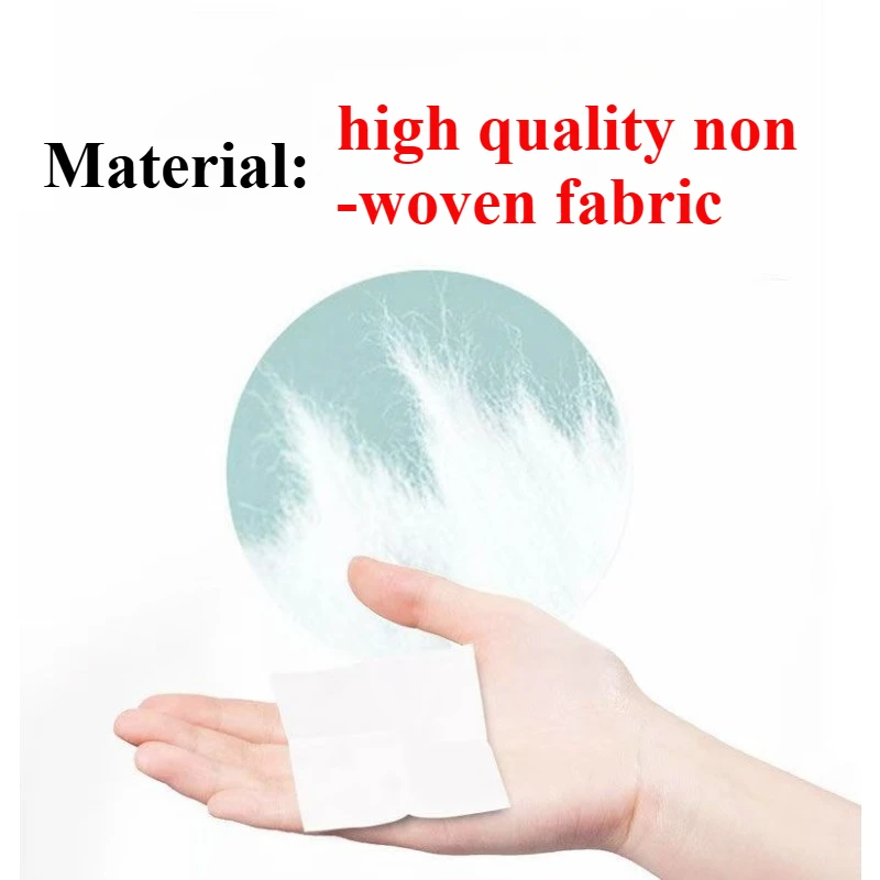 Adhesive Remover Wet Wipes for Floor, Glass, Ceramic, Plastic, Metal Cleaner: Glue, Double-Sided Tape, Marker, Label Glue, Spong - 5