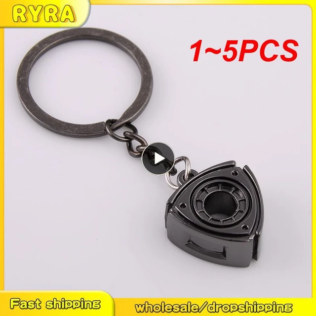 Mazda Keychain Rotary Wankel Keychain Gift Set - Metal Key Chain