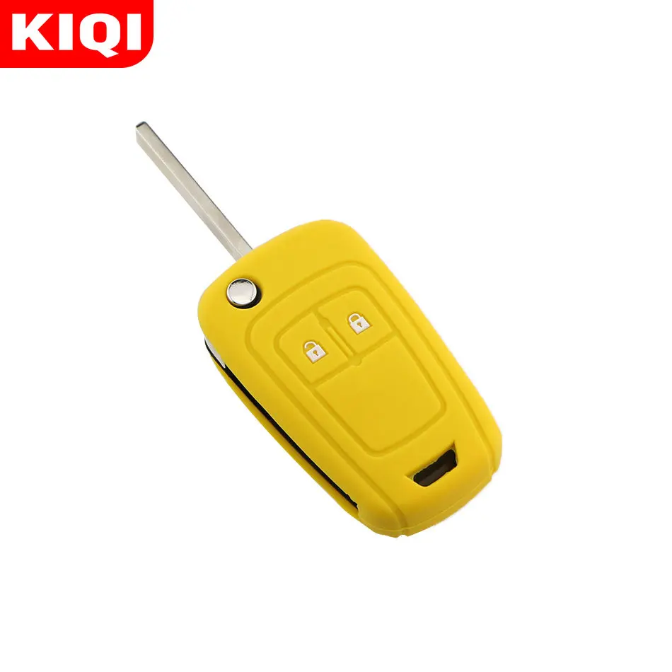 2 Button Silicone Car Remote Key Cover Case for Chevrolet Chevry Cruze Sedan Hatchback Malibu Trax Aveo 2009-2015 Accessories key case key case cover remote control case cover