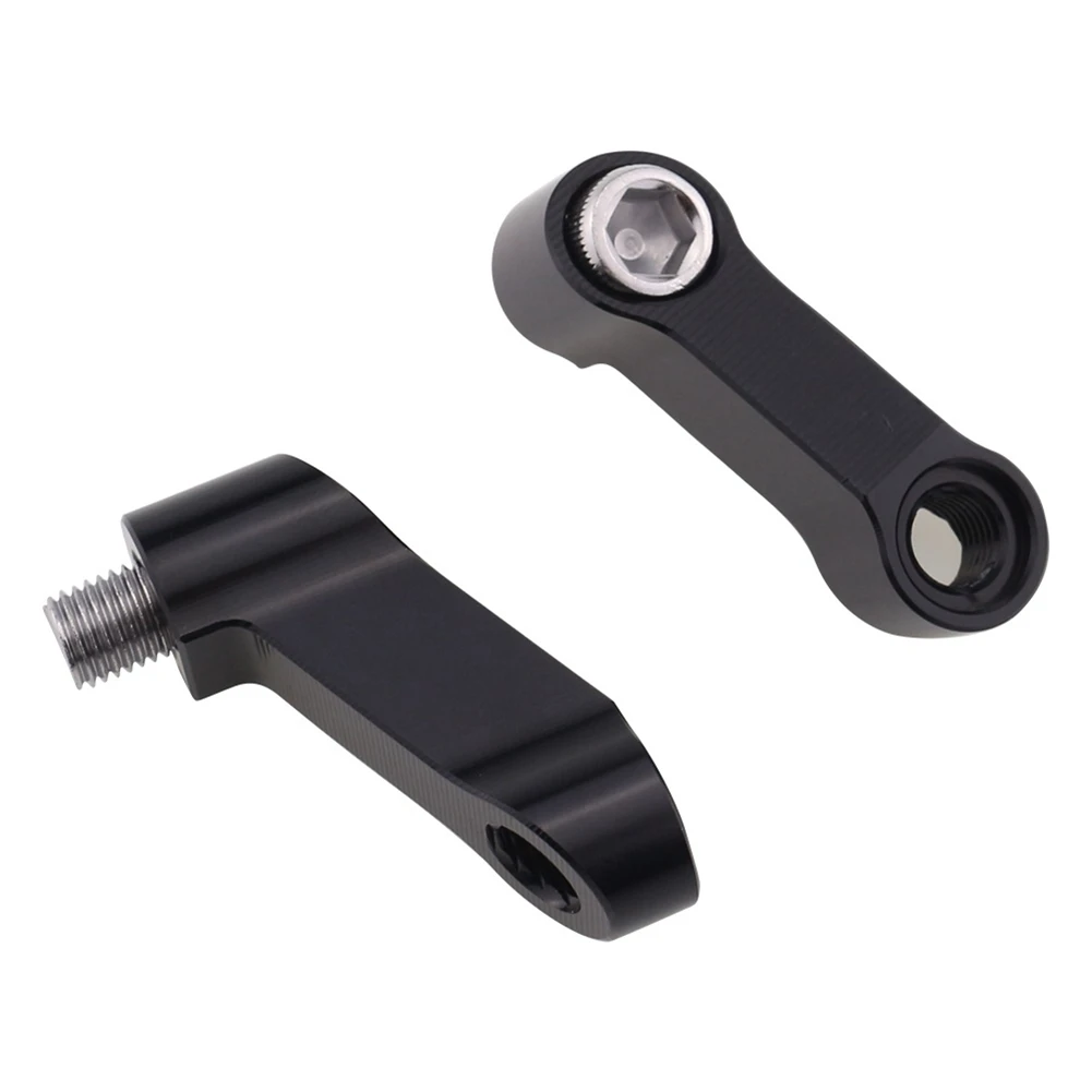 Mirror Riser Extenders Distanziatori Adattatore Di Estensione Per Tenere 700 Xtz 700 Xsr 155 700 900 Mt-25 Mt-03 Mt-07 (Nero)