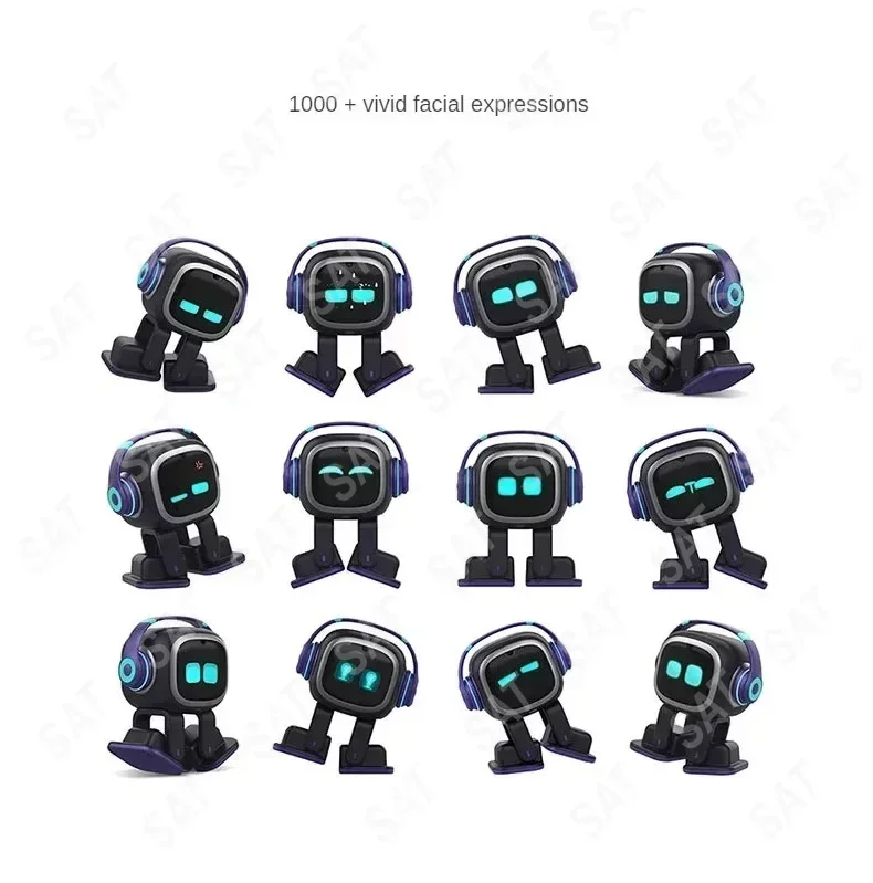 QO Emo Robot Night Light Function