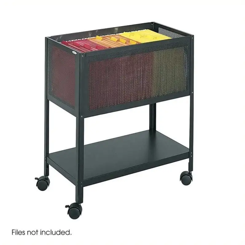 Mesh Tub File with Open Top  Rolling Trolley Multi-storey Cart Storage Shelf Movable Gap Storage Rack Kitchen Bathroom