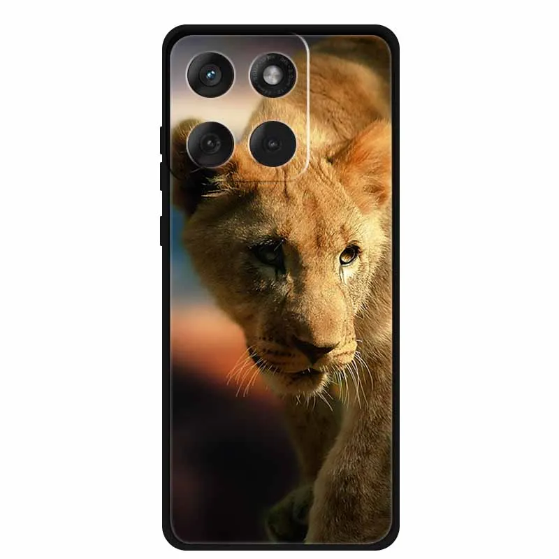 Cool Animal Silicone TPU Protective Back Cover